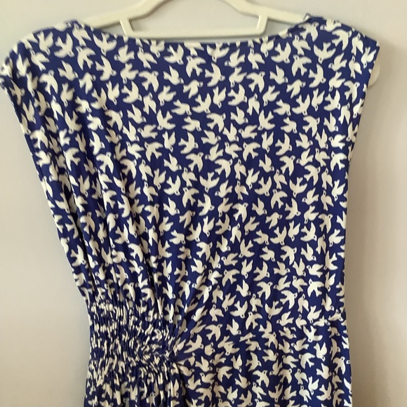 Anthropologie brand Leifnotes blue dove dress size small - Picture 9 of 9